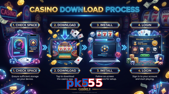 Game list for Pk555 download section