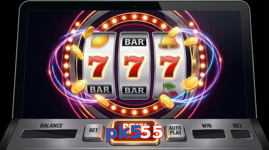 Main screen of Pk555 slots page for PK players